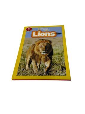 National Geographic Kids Lions Level 1 Reader Laura Marsh Hardcover